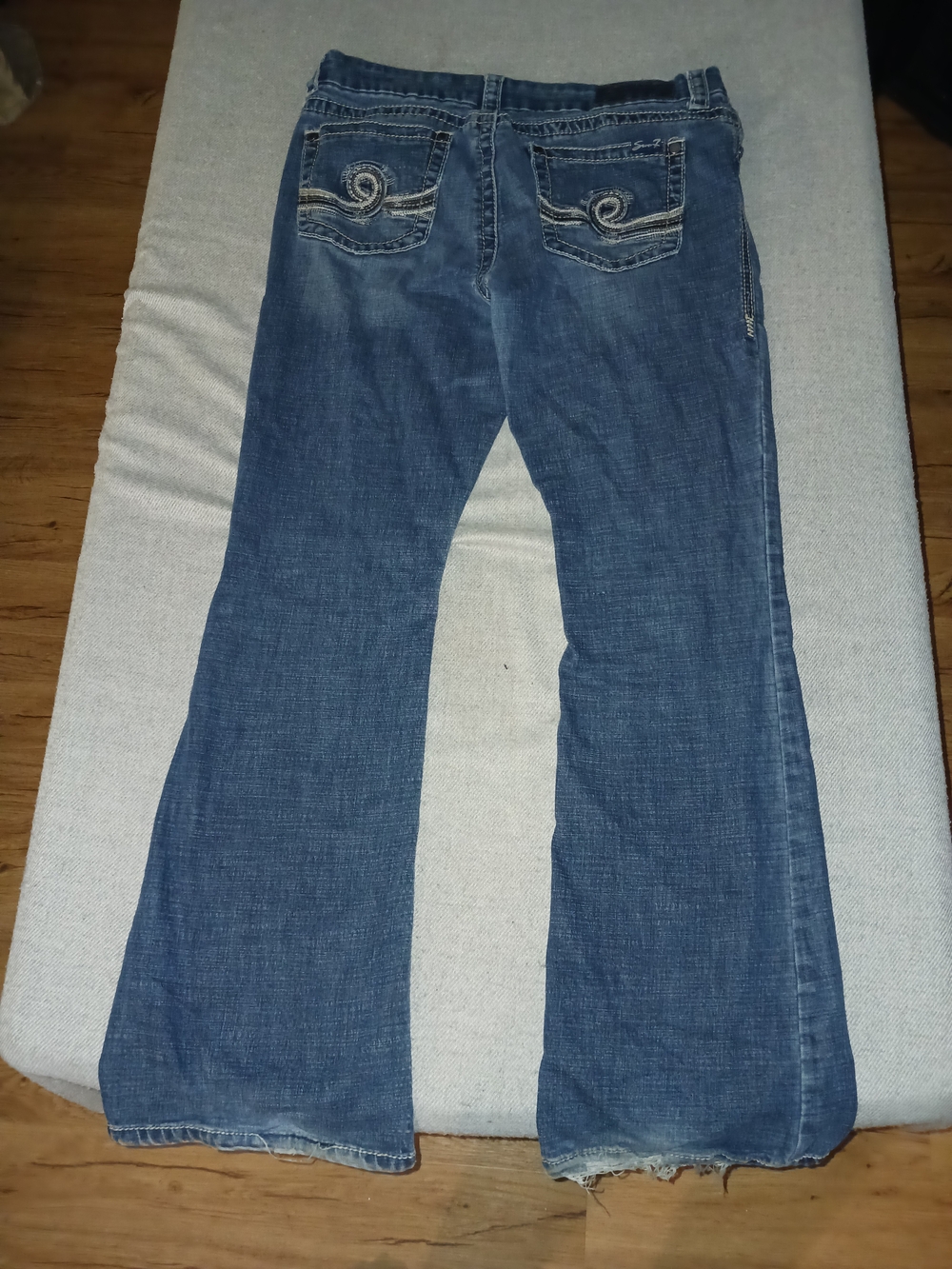 7 For All Mankind Bootcut Blue Jeans